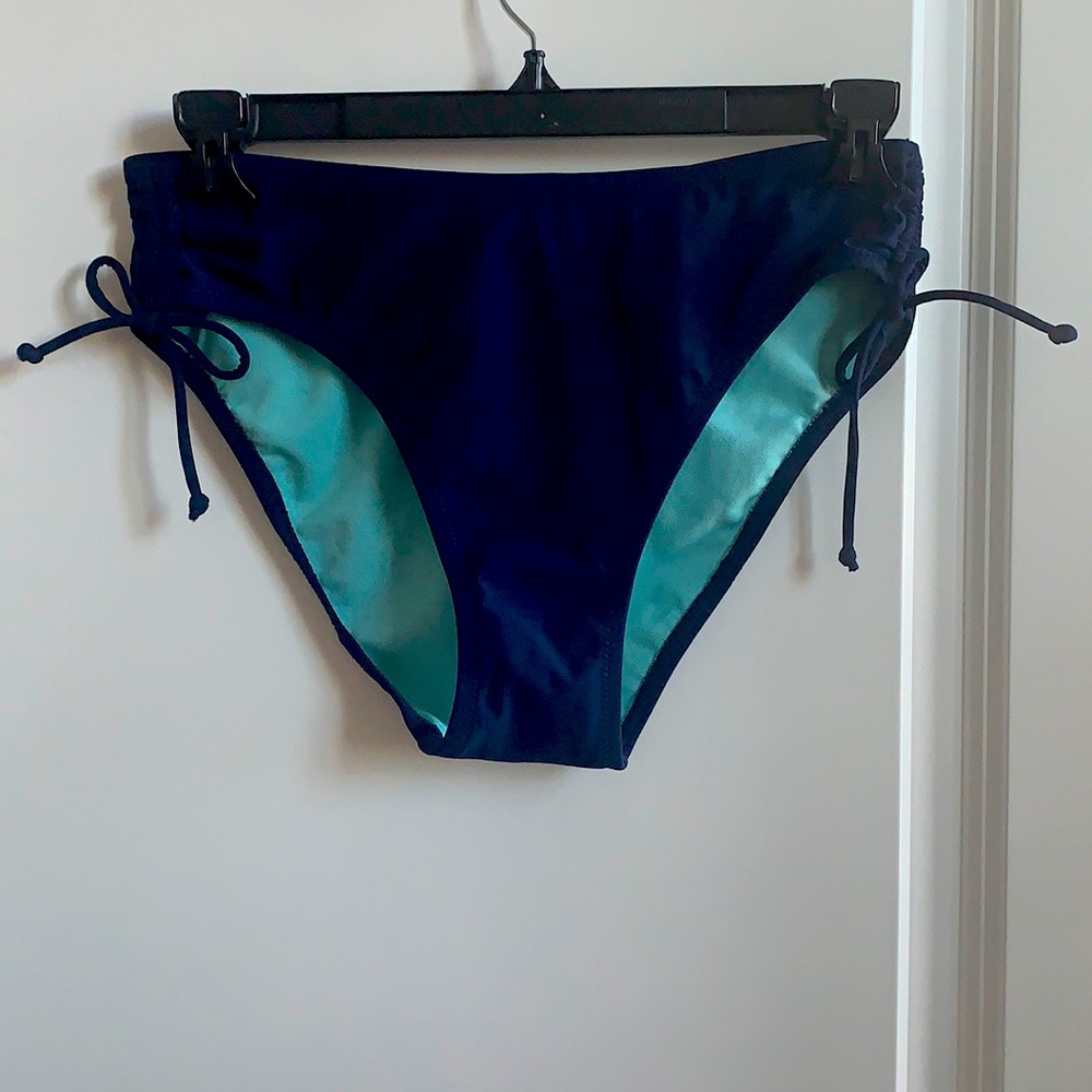 🩱 Navy Blue Swim Bottoms | Size 8